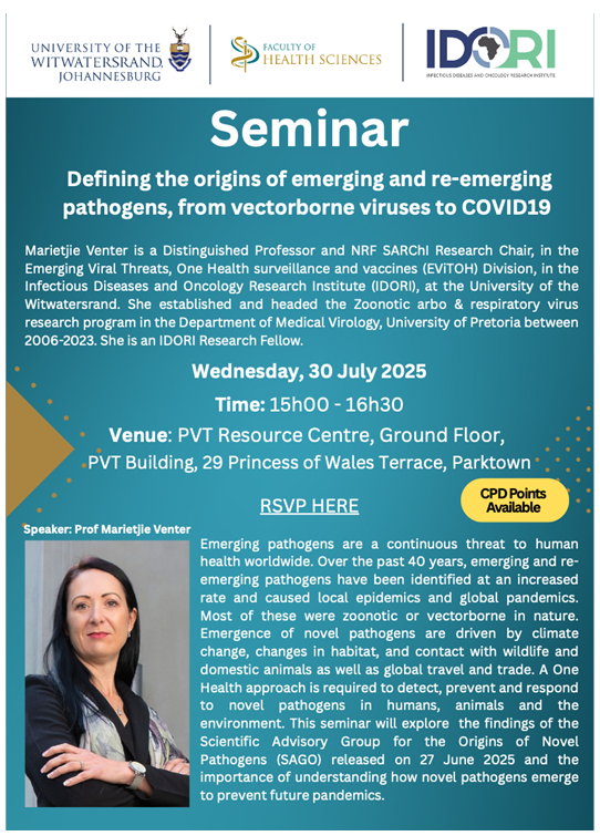 Prof Marietjie Venter Poster